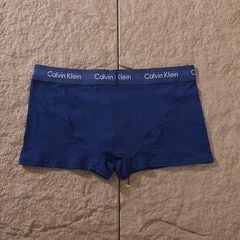 Calvin Klein Men's Cotton Stretch Low Rise Trunks 3-Pack - Multi Color (Black, Blue, Navy) 2