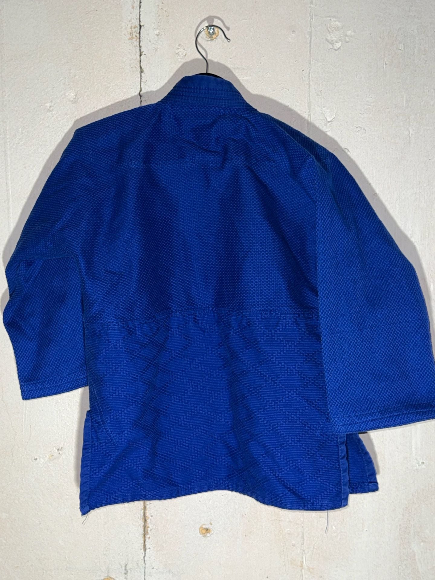 Bold Look Blue Single Weave BJJ Judo Gi Jacket Size 0 6