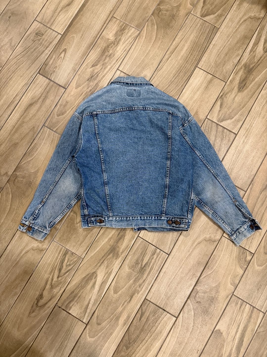 Vintage 80s/90s Levi's Trucker Denim Jacket Made in USA Size M 4