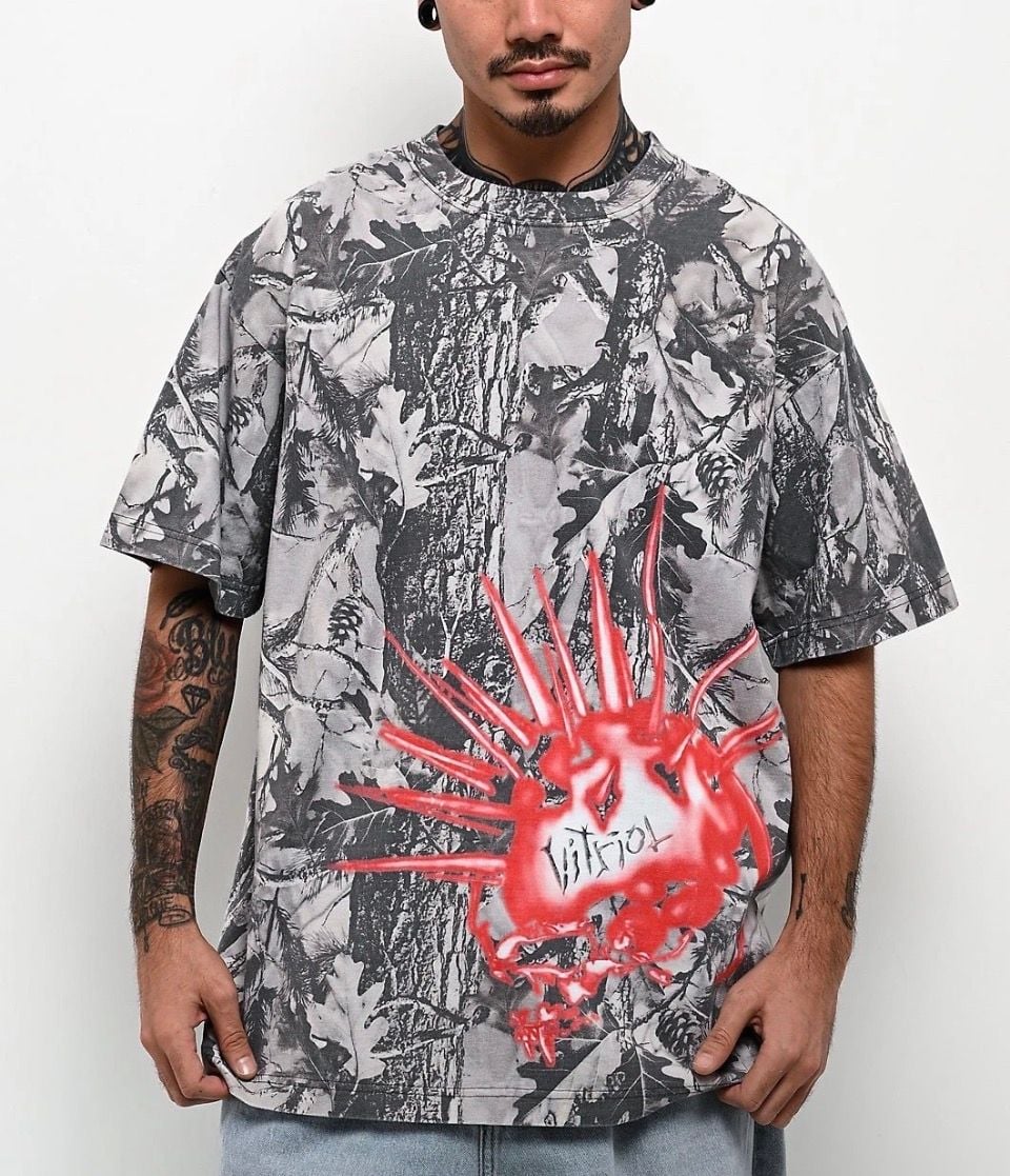 Vitriol DUV Grey Camo T-Shirt 2