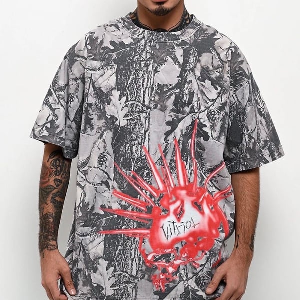 Vitriol DUV Grey Camo T-Shirt