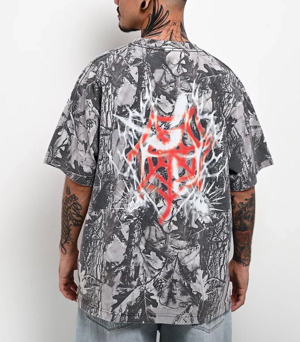 Vitriol DUV Grey Camo T-Shirt 3