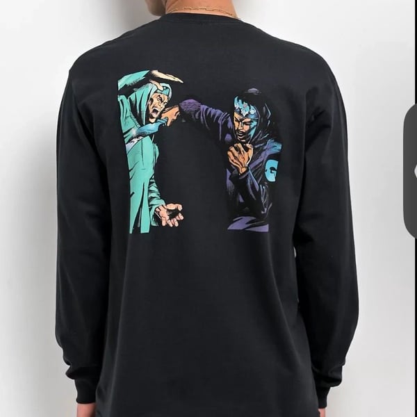 Chocolate Skateboards x GZA Liquid Swords Long Sleeve T-Shirt - Black