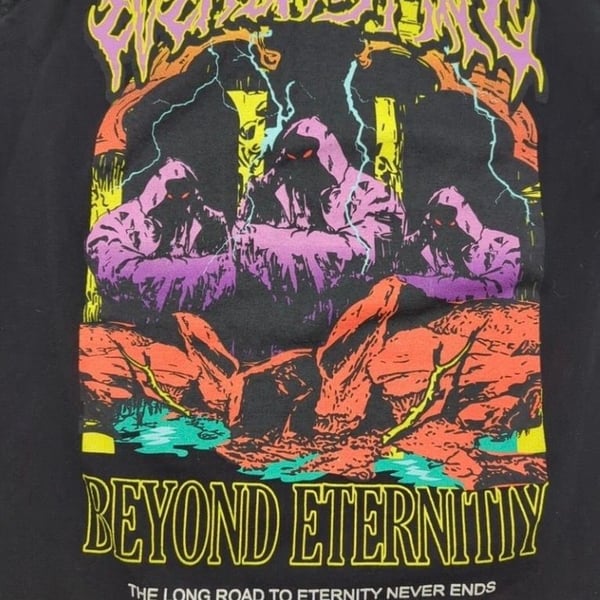 Vitriol Beyond Eternity Everlasting Graphical Tee Shirt