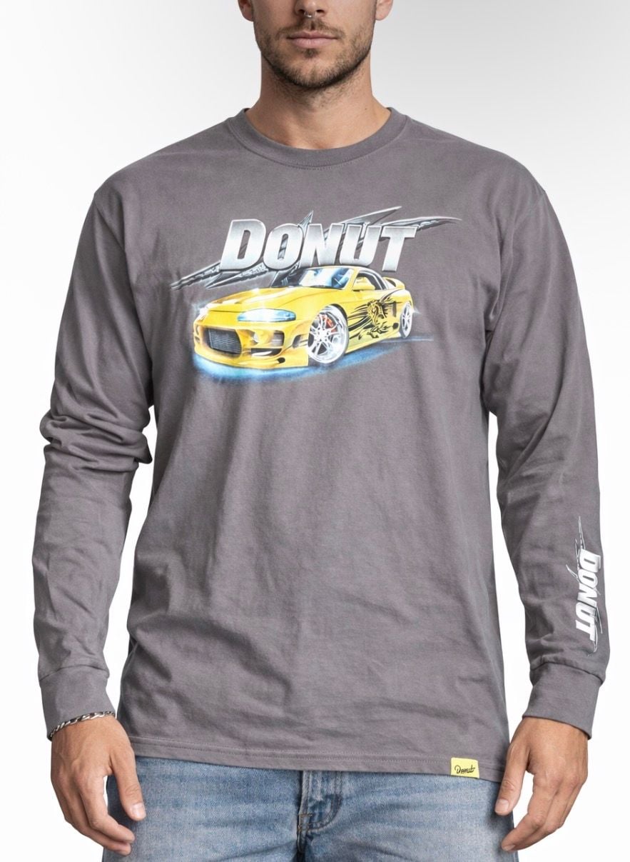 Donut Media Mitsubishi Eclipse GSX Tuning Long Sleeve T-Shirt 2
