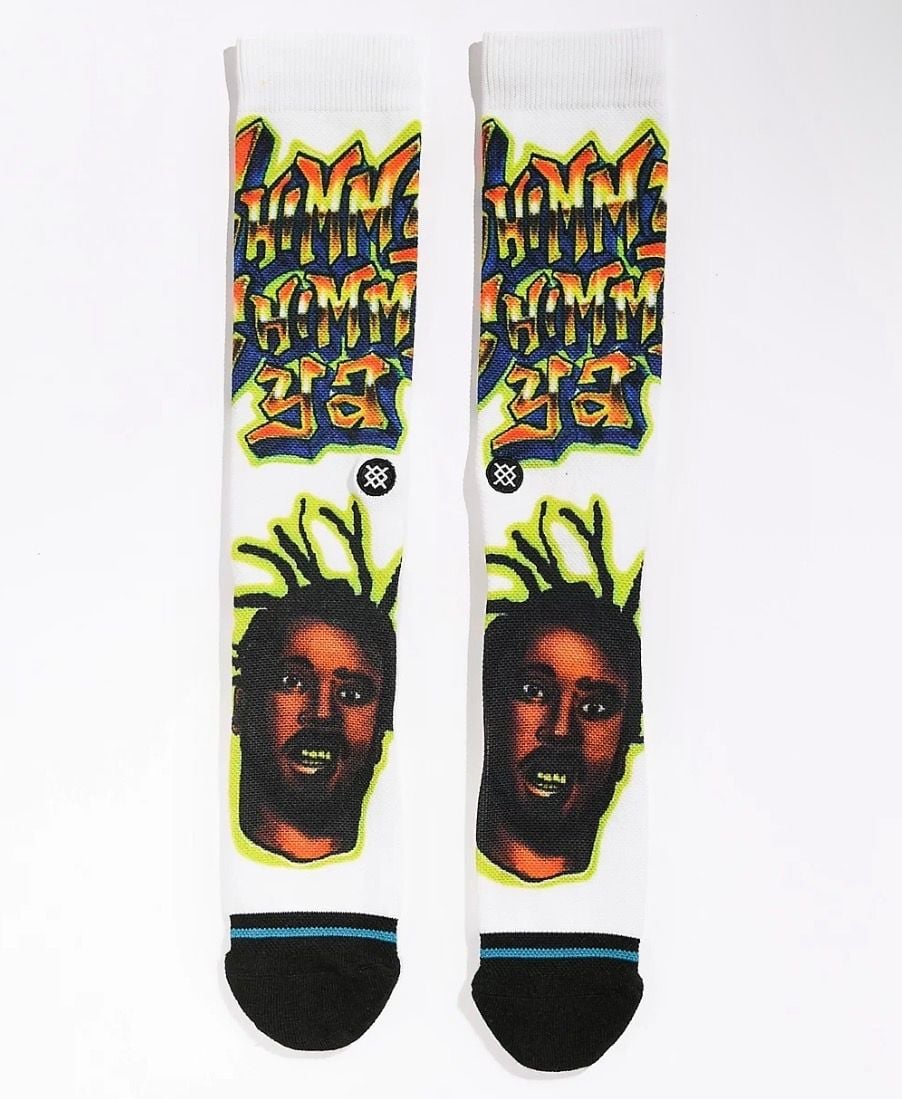 Stance x Ol' Dirty Bastard Shimmy Shimmy Ya Crew Socks 1