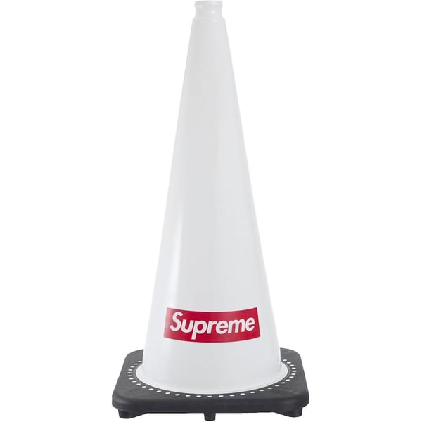 Supreme FW25 White Traffic Cone Accessory