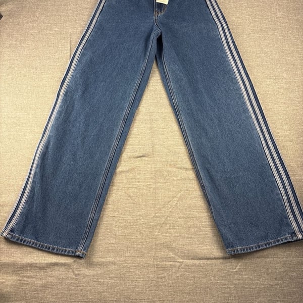 adidas Originals Firebird Blue Denim Track Pants KD2935