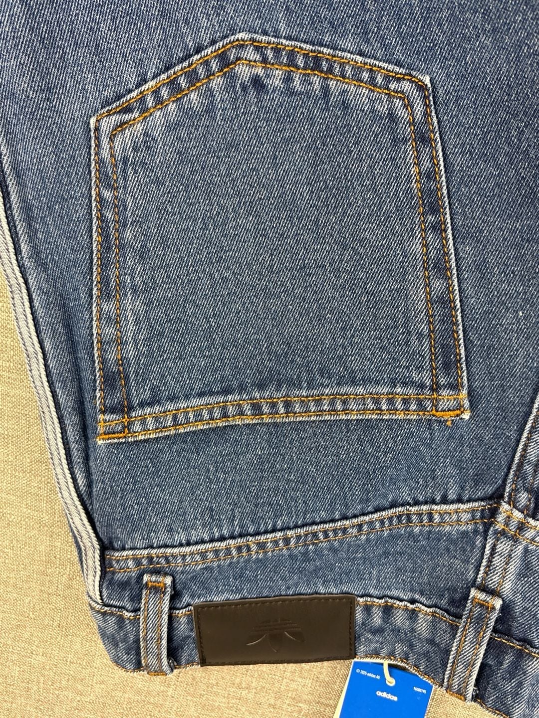 adidas Originals Firebird Blue Denim Track Pants KD2935 6