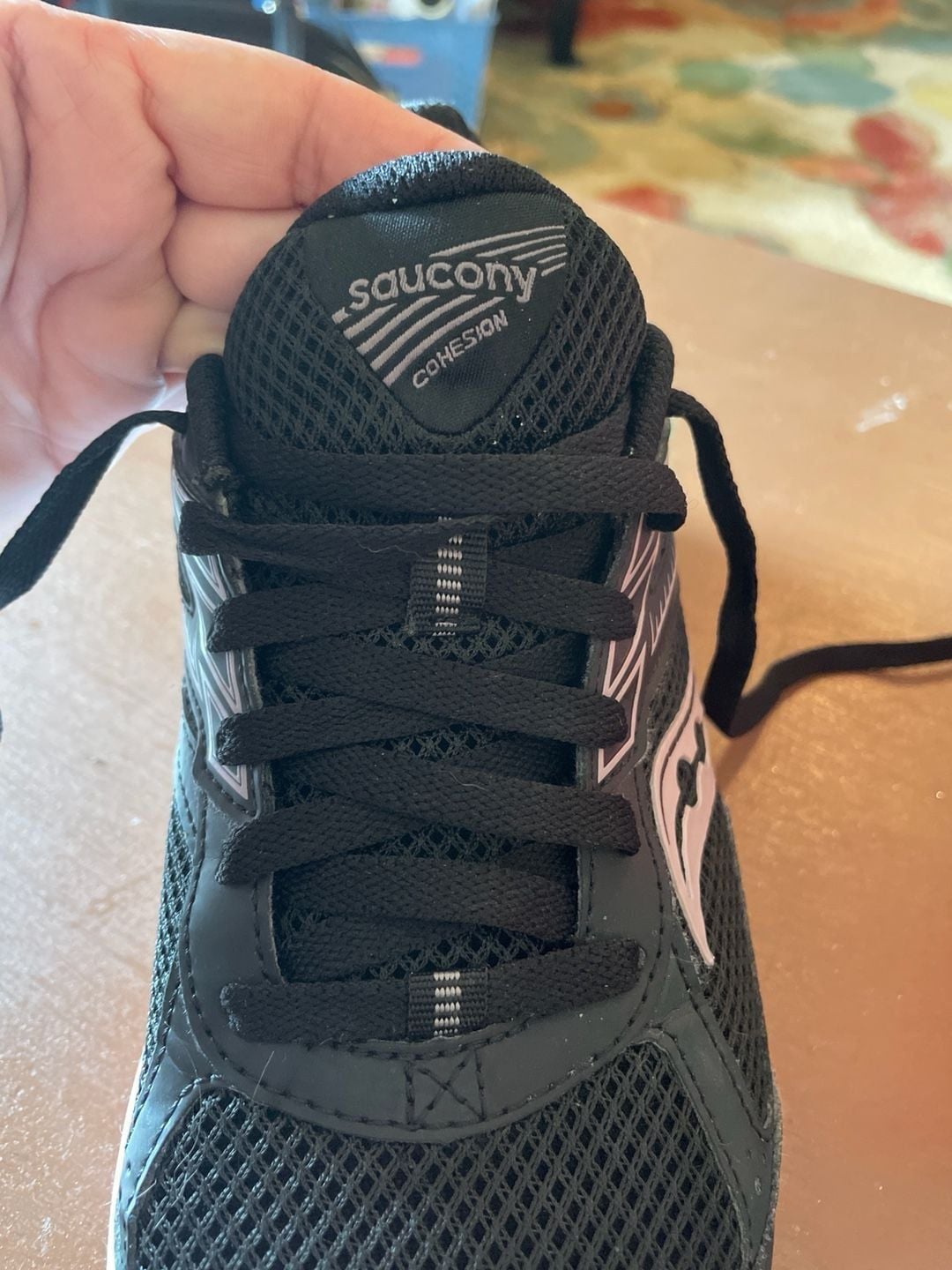 Saucony Women's Cohesion Running Shoes Black Pink. Excellent condition. 7