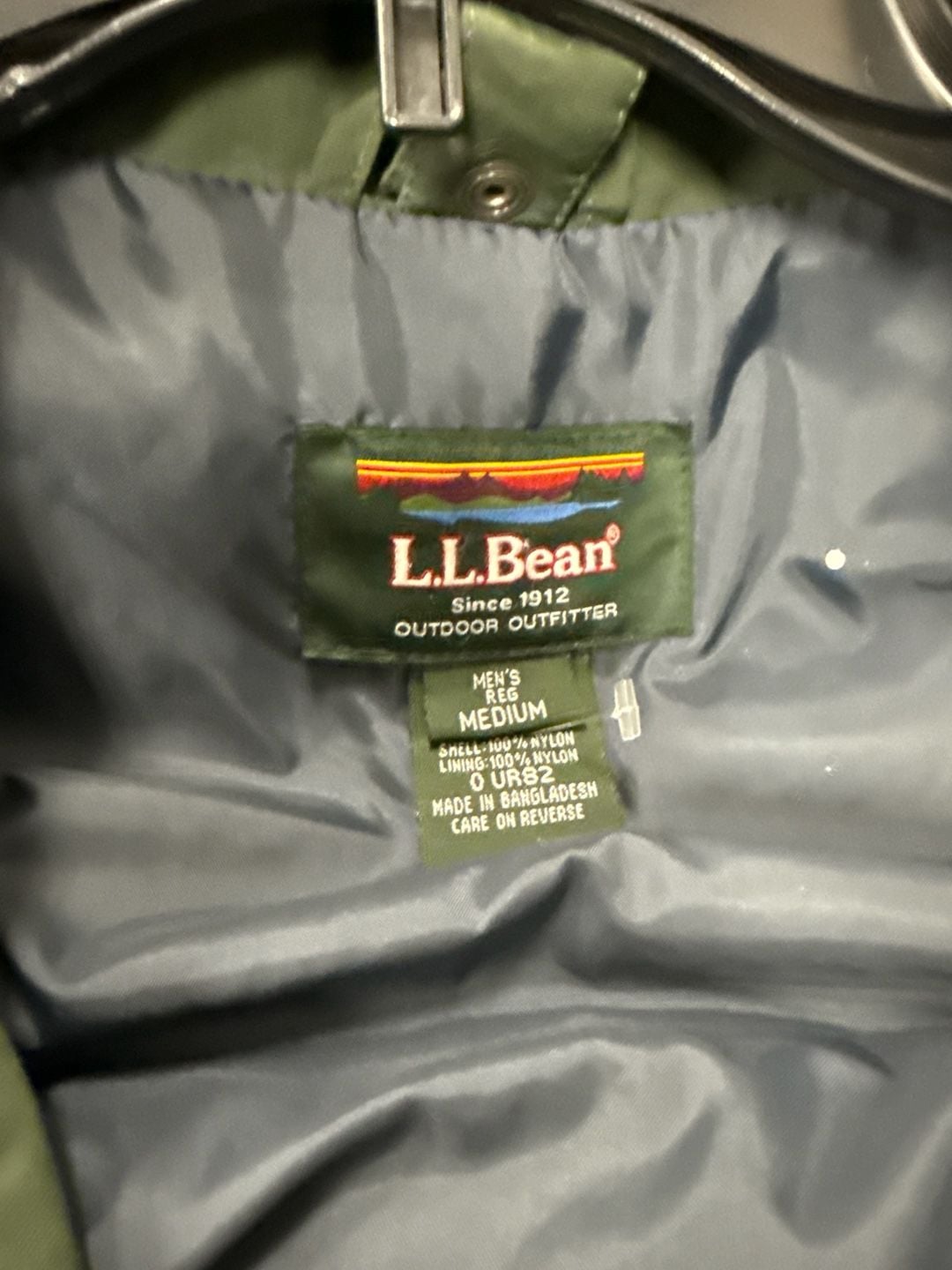 L.L. Bean Men's Green Storm Chaser 3-in-1 Insulated Winter Jacket Size Medium 3