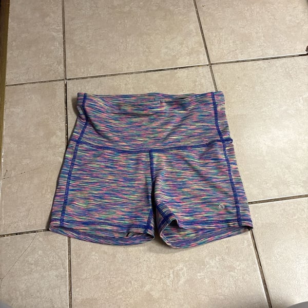 Xersion Women's Space Dye Fitted Athletic Shorts - Size S
