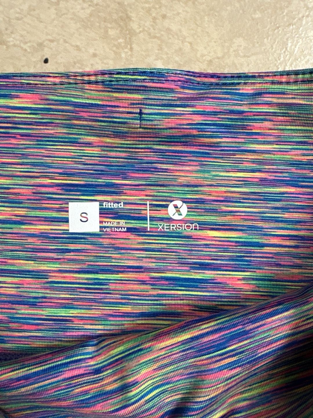 Xersion Women's Space Dye Fitted Athletic Shorts - Size S 3