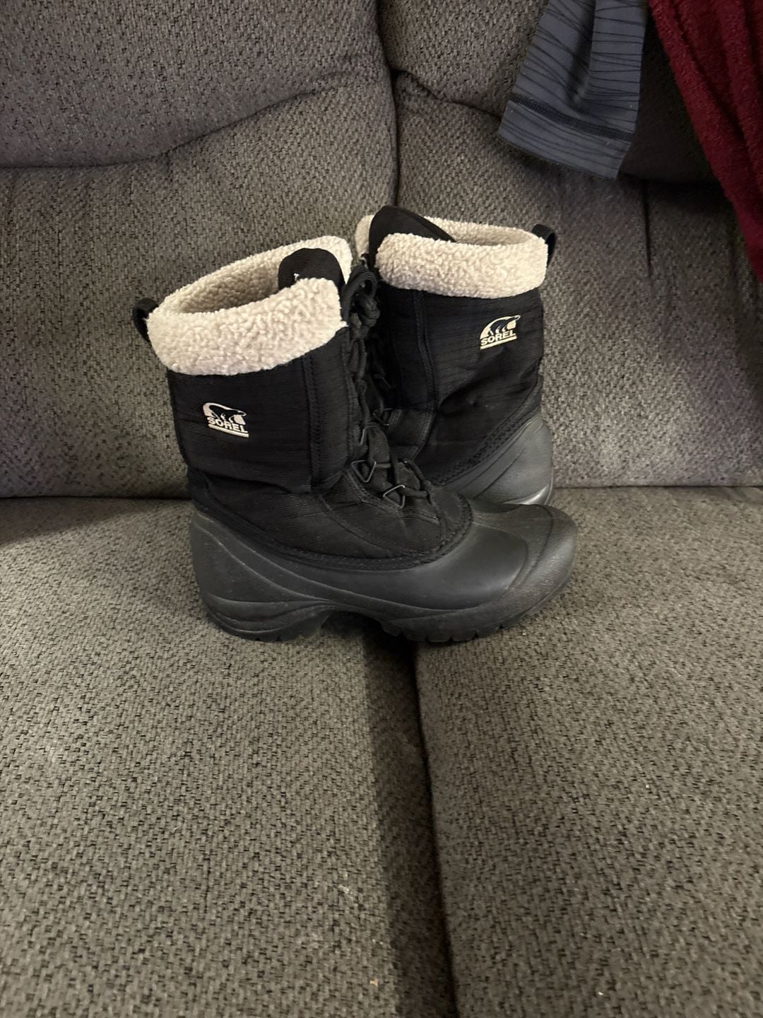 Sorel Cumberland Black Waterproof Insulated Snow Boots 3