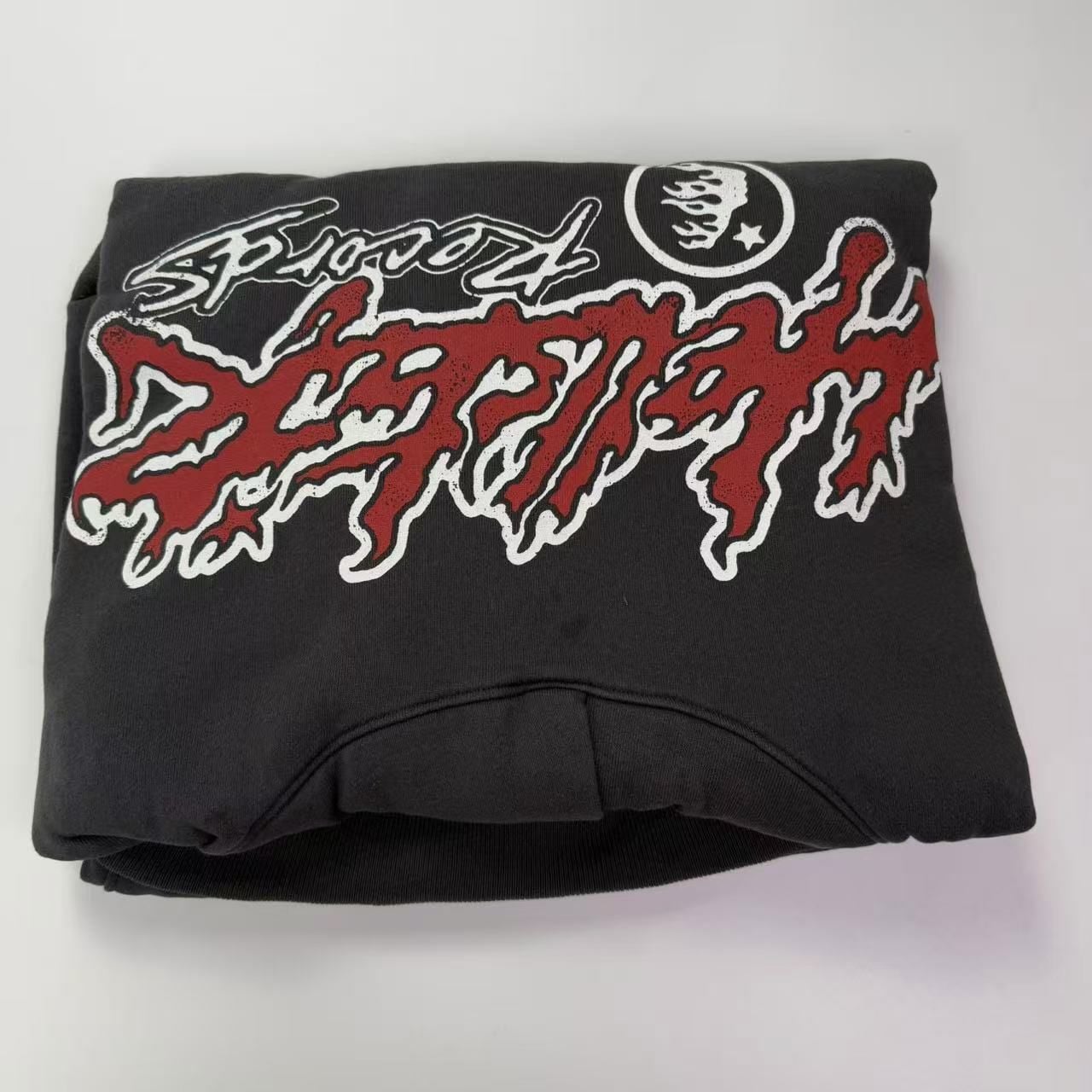 Hellstar Overseas Exclusive Records Tour Hoodie Black 3