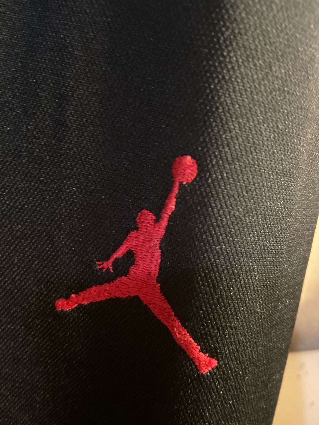 Jordan Mens Dri-FIT 23 Alpha Training Track Pants Black/Red 3