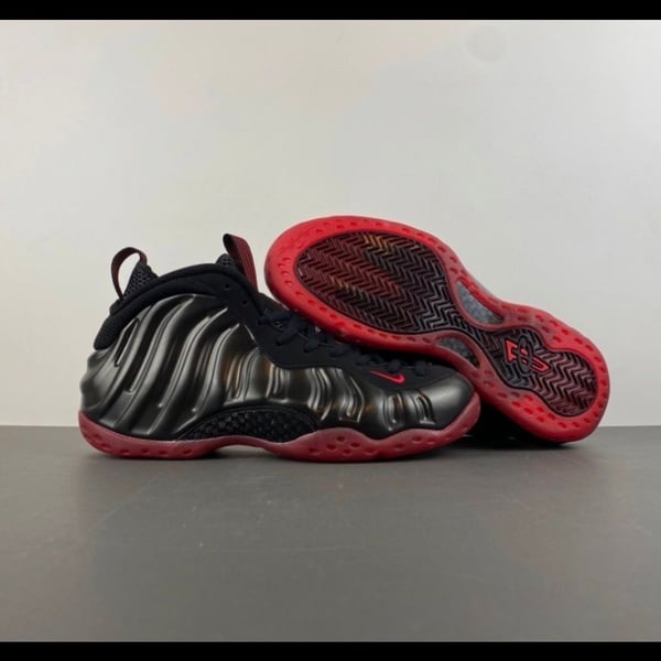 Nike Air Foamposite One Cough Drop Black Varsity Red IB2219-001