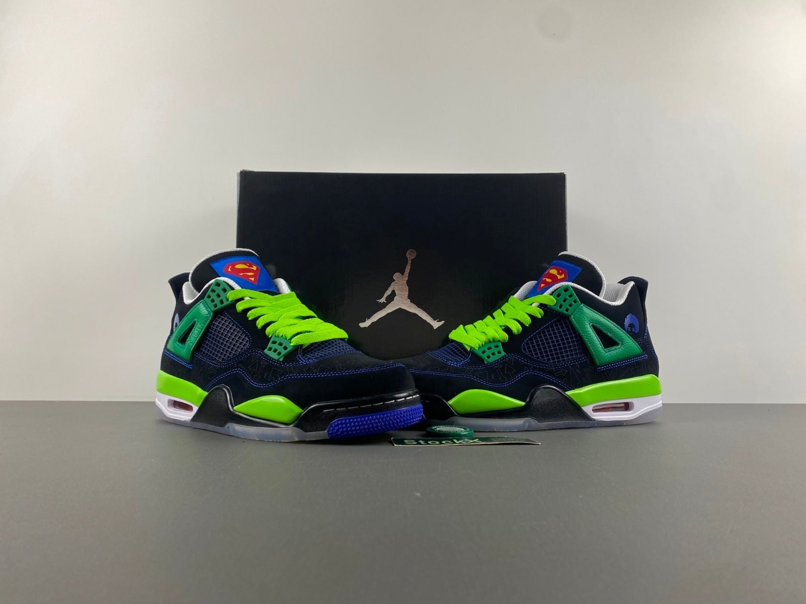 Air Jordan 4 Retro Doernbecher DB Black/Old Royal-Electric Green-White 1
