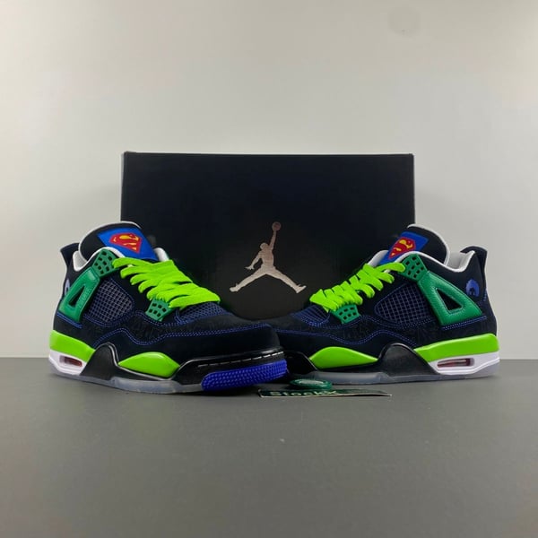 Air Jordan 4 Retro Doernbecher DB Black/Old Royal-Electric Green-White