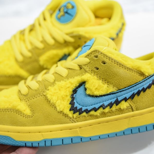 Nike SB Dunk Low Grateful Dead Bears Opti Yellow
