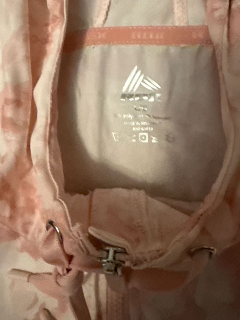 RBX Women's Tie Dye Full Zip Hooded Windbreaker Jacket - Style CR8109 4