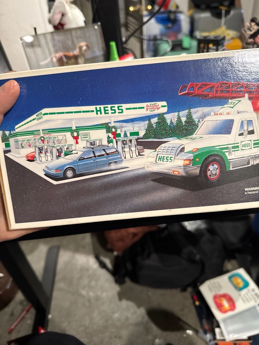 Vintage 1994 Hess Toy Rescue Truck with Original Box 1