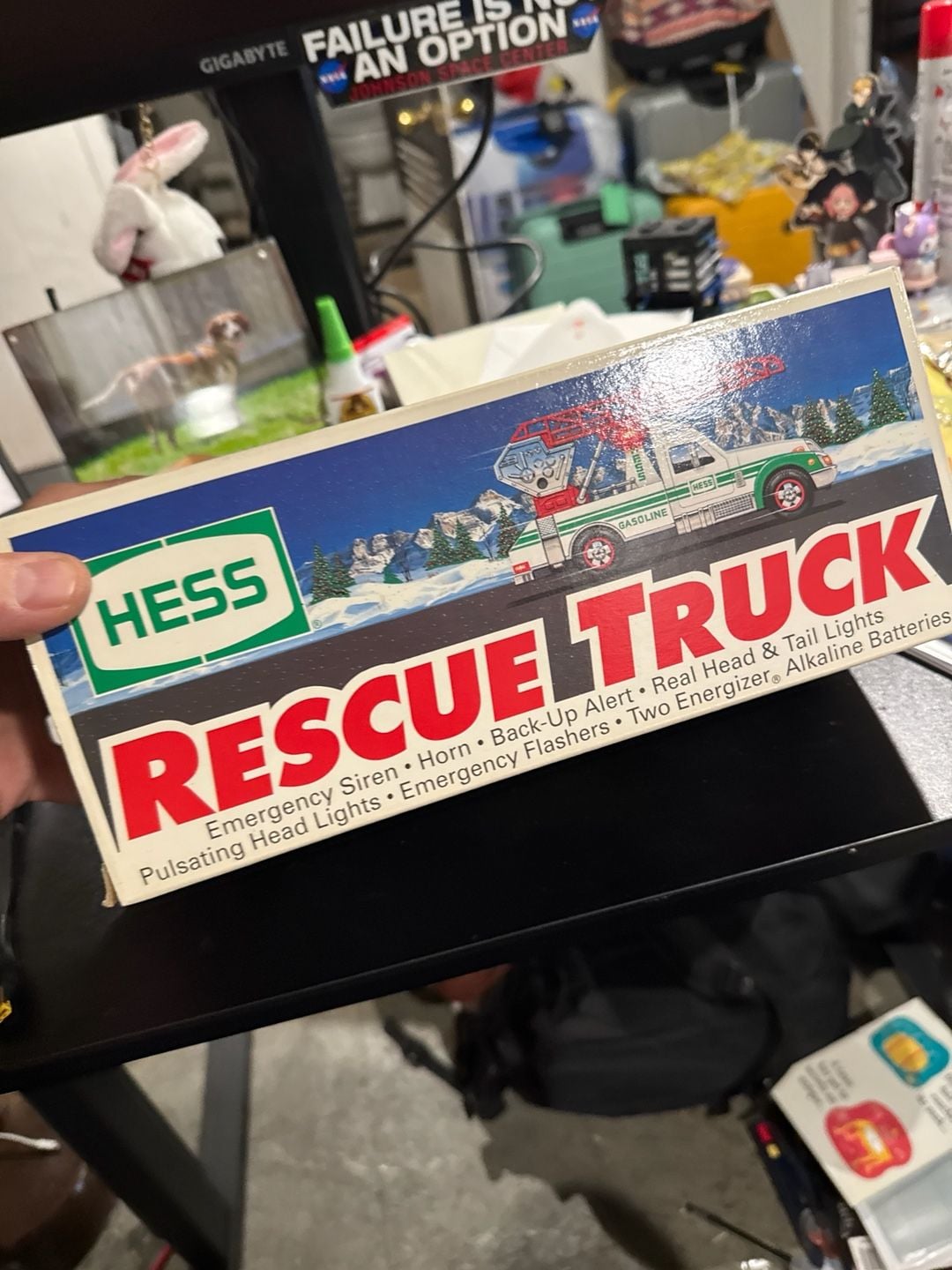 Vintage 1994 Hess Toy Rescue Truck with Original Box 3