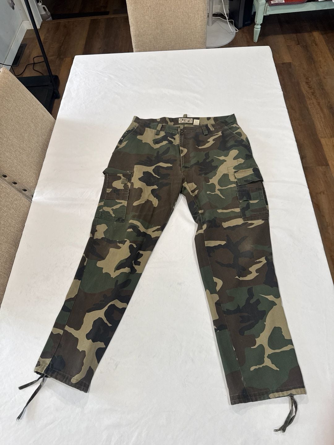 Vintage Ocoee Woodland Camouflage Cargo Military Hunting Pants 2