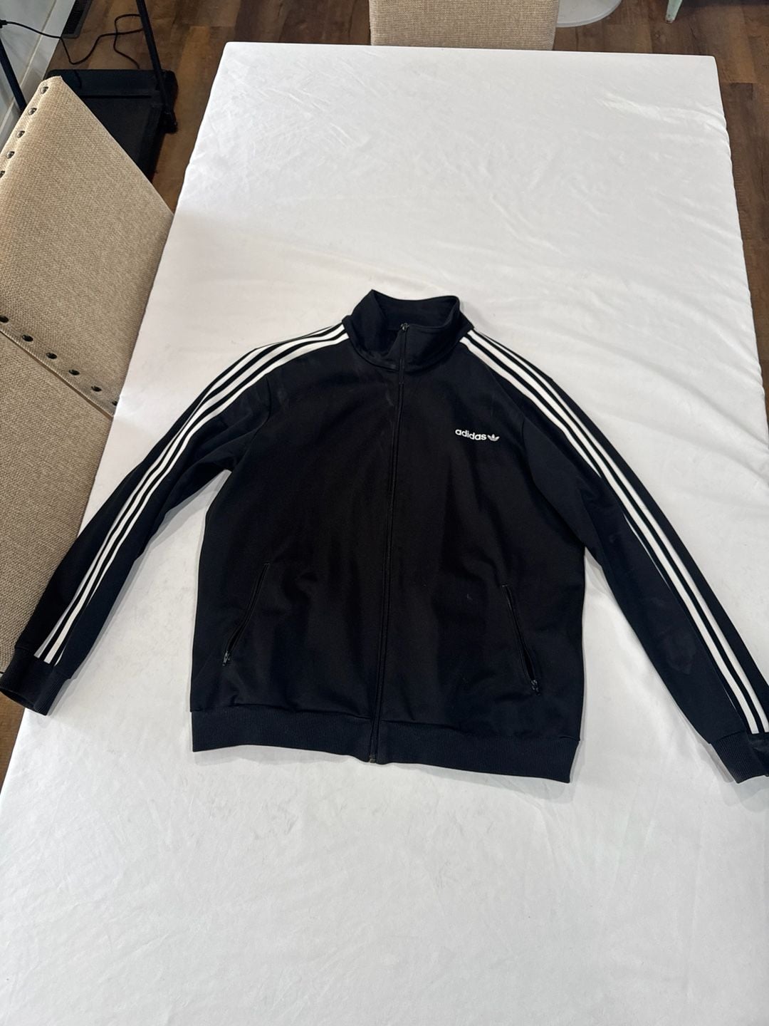 Adidas Originals Beckenbauer Track Top Jacket Black/White 2