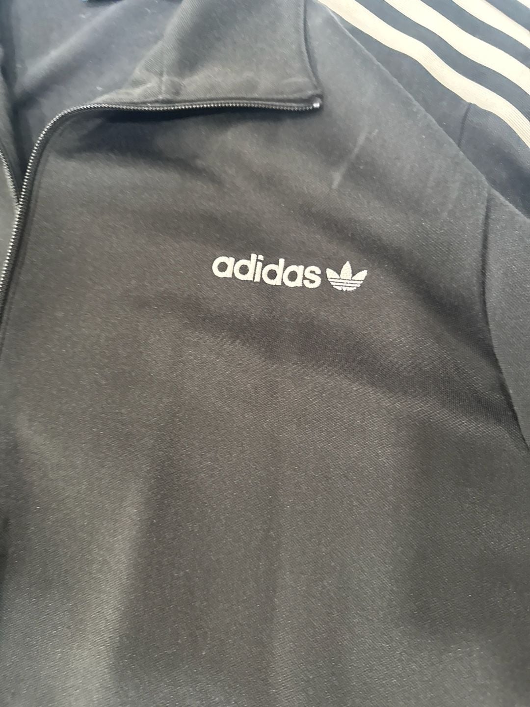 Adidas Originals Beckenbauer Track Top Jacket Black/White 5