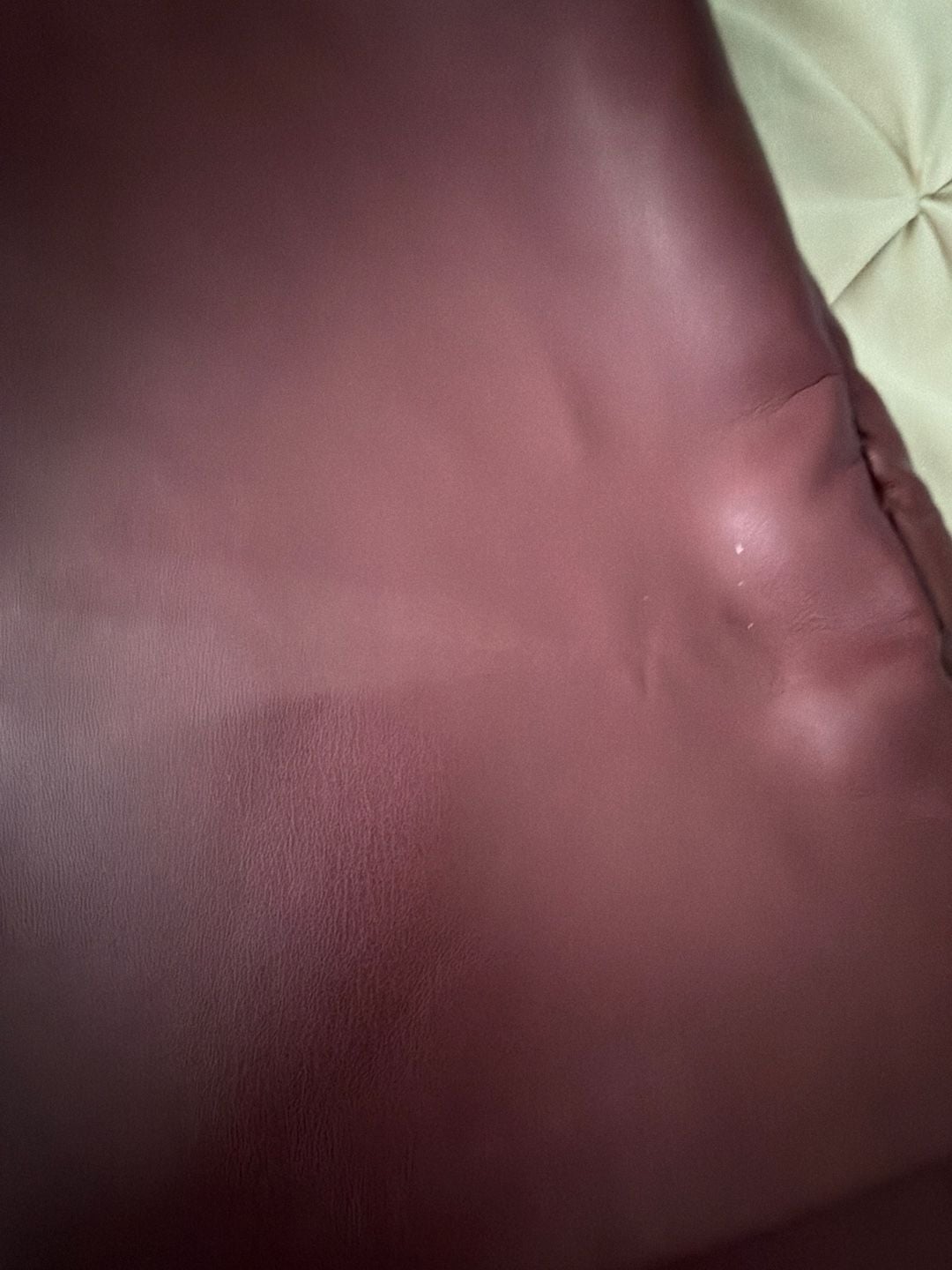 Shop Priceless Faux Leather Wrap Skort in Burgundy 5
