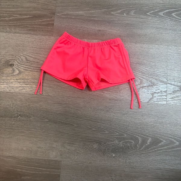 Rip Curl Classic Surf Low Rise Ruched Side Boardshorts in Neon Pink