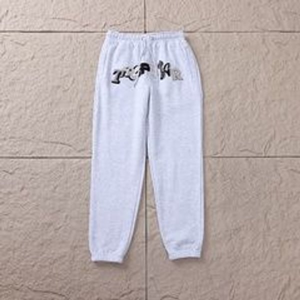Trapstar It's a Secret Chenille Decoded Graphic Joggers - Heather Grey