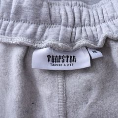 Trapstar It's a Secret Chenille Decoded Graphic Joggers - Heather Grey 9