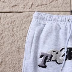 Trapstar It's a Secret Chenille Decoded Graphic Joggers - Heather Grey 14