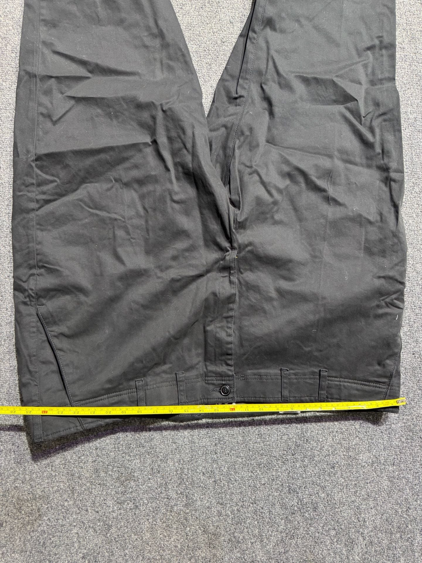 Lee Men's Big & Tall Extreme Motion Flat Front Regular Straight Pant Black 52W X 30L 15