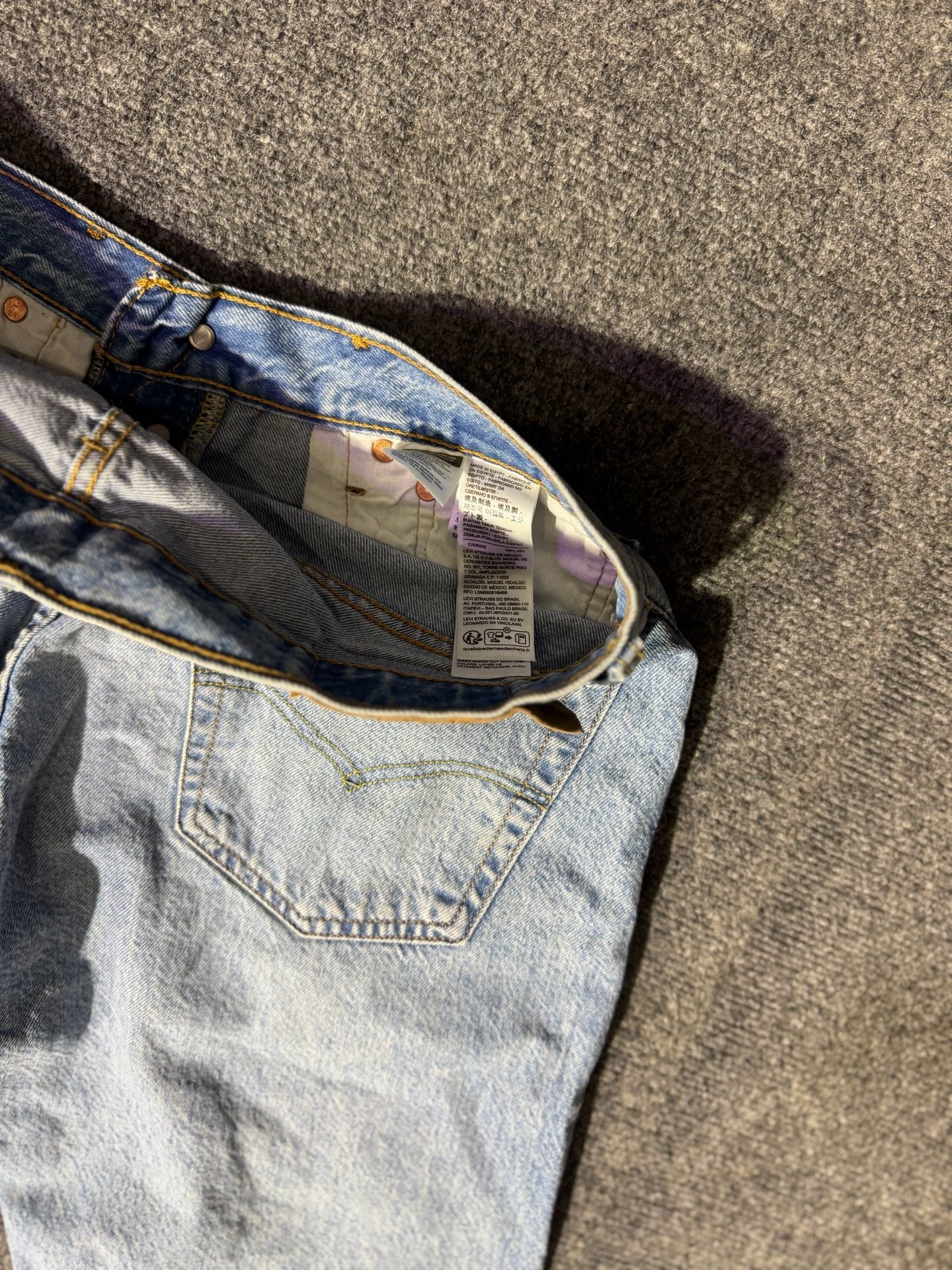 Levi's Men's 501 Original Fit Jeans (Also Available In Big & Tall), (New) Stay Zen, 31Wx30L
5