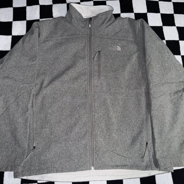 The North Face Men's Apex Bionic Soft Shell Jacket Heather Grey XL