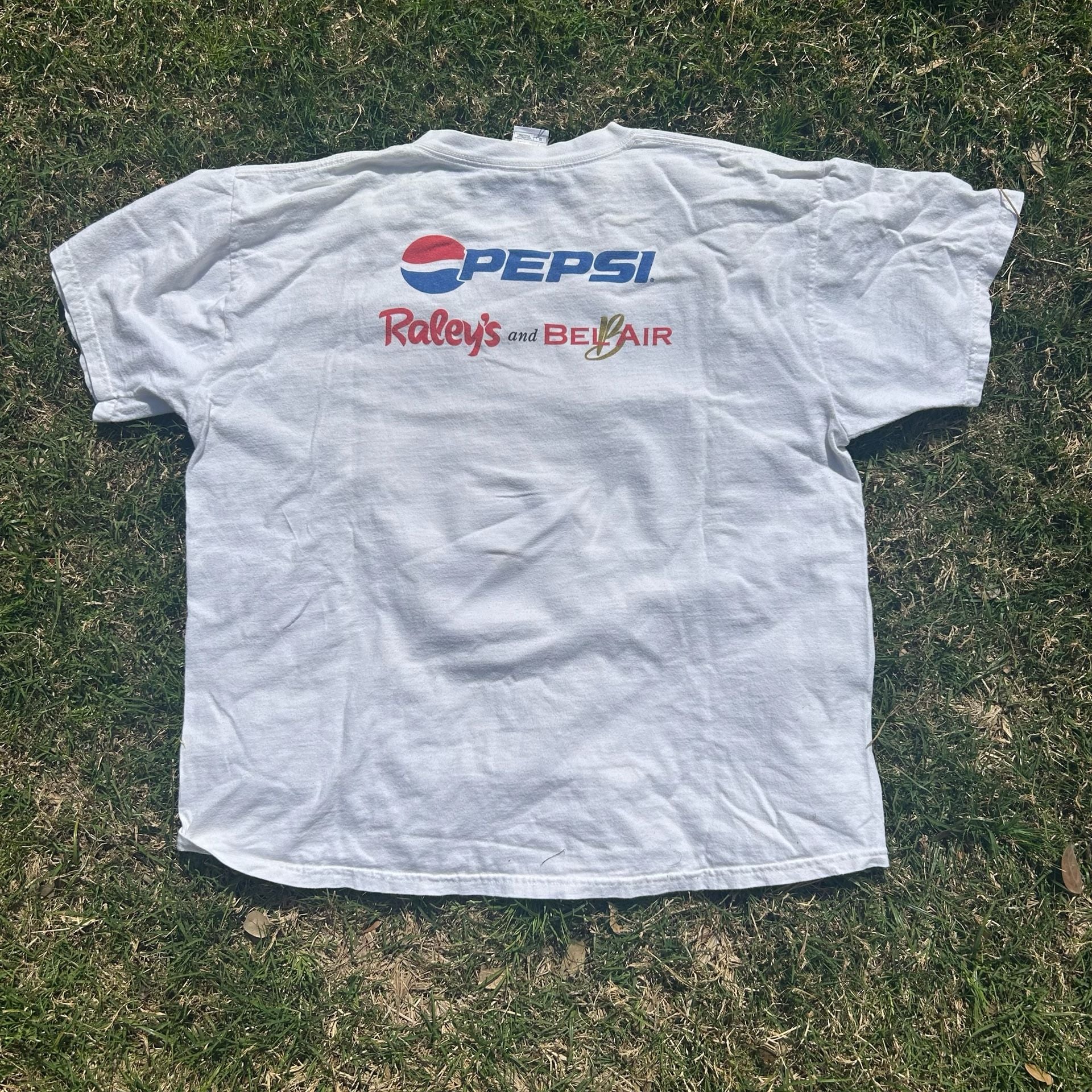 Vintage 2003 Sacramento Kings NBA Playoffs Feel The Roar Pepsi Promo T-Shirt XL 3