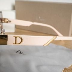 Dior Women's Rimless Square Beveled Edge Sunglasses with Gradient Lenses 5