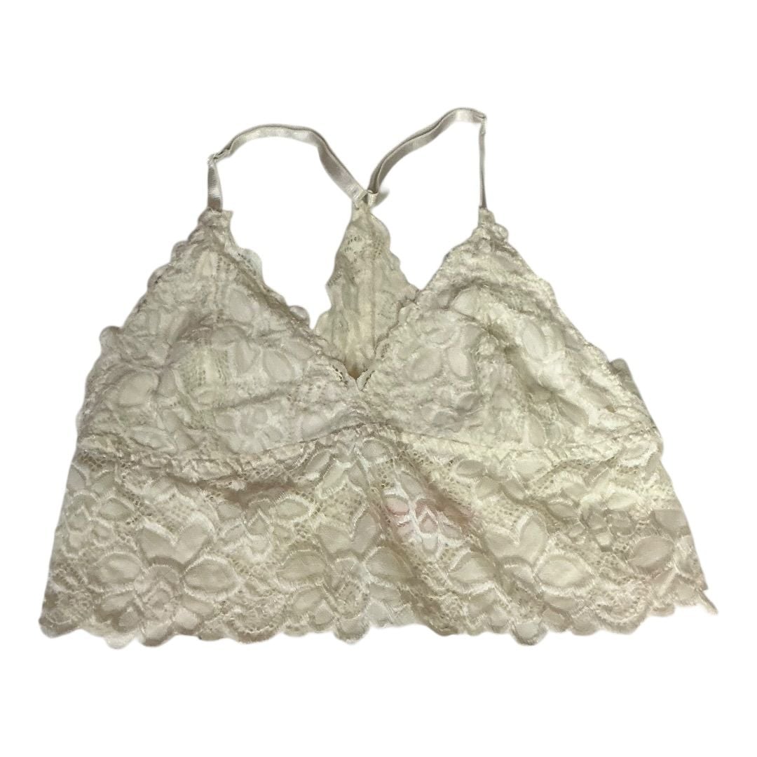 💟True Set of 2 Lace Racerback Bralettes in Burgundy and White 6