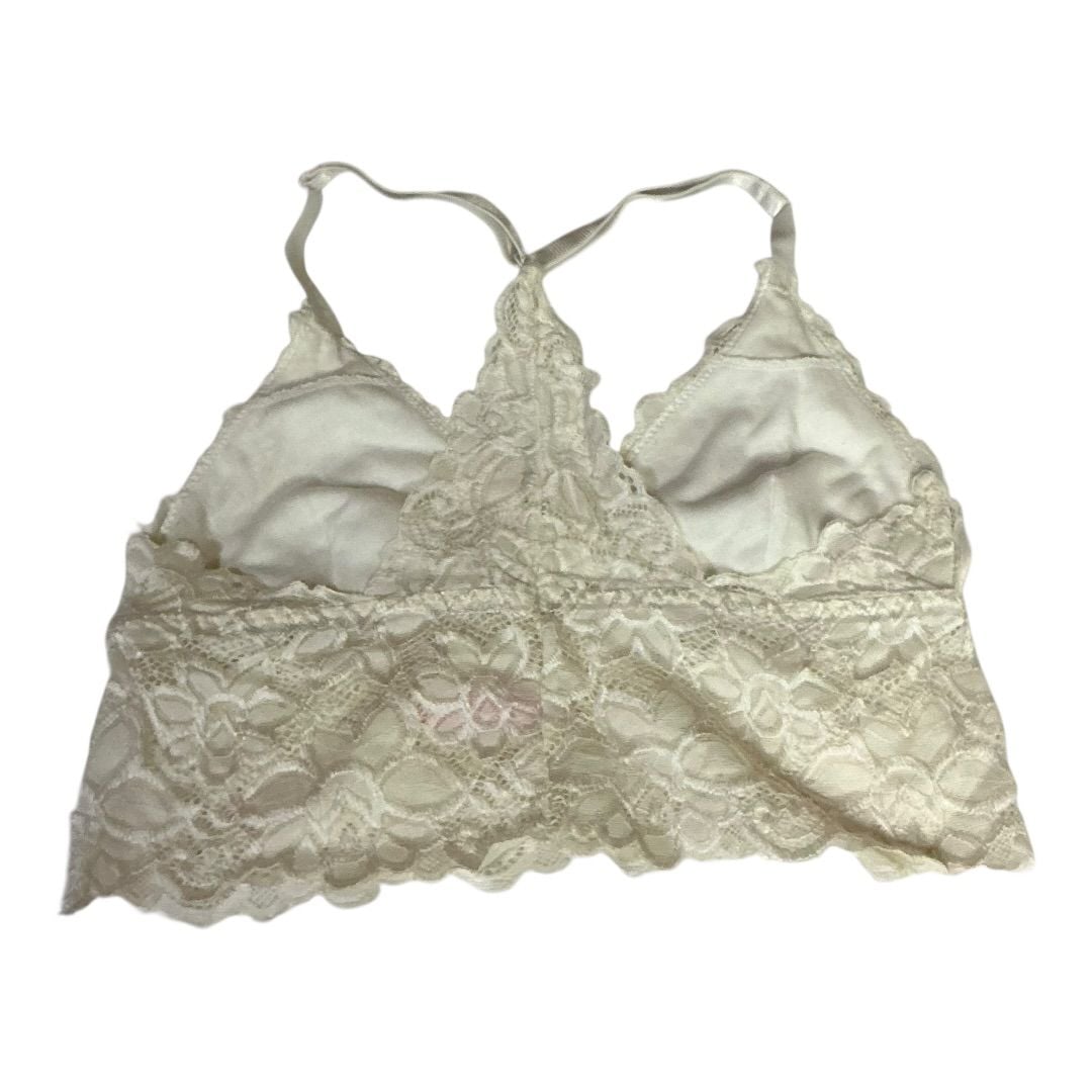 💟True Set of 2 Lace Racerback Bralettes in Burgundy and White 7