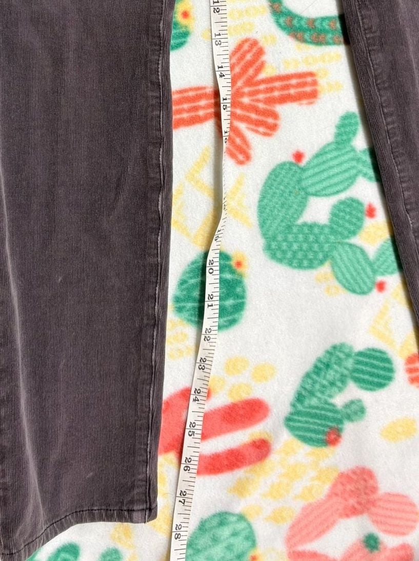 Pilcro and the Letterpress Serif Corduroy Pants Gray Size 30 5