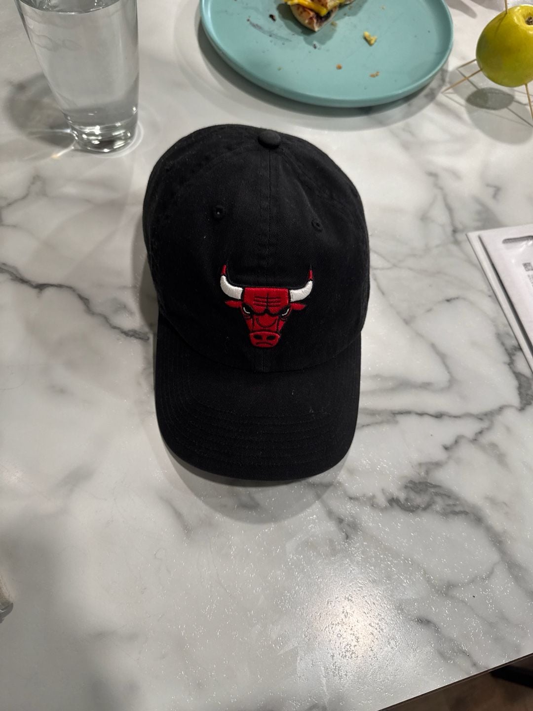 Vintage Nike Chicago Bulls Embroidered Baseball Hat Black Strapback Cap 2