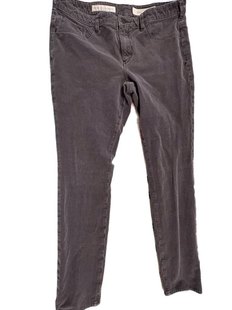 Pilcro and the Letterpress Serif Corduroy Pants Gray Size 30 2