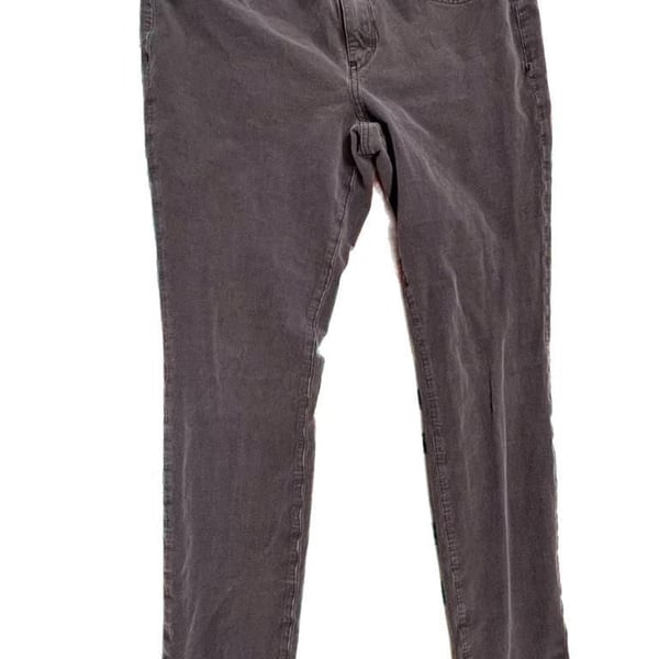 Pilcro and the Letterpress Serif Corduroy Pants Gray Size 30