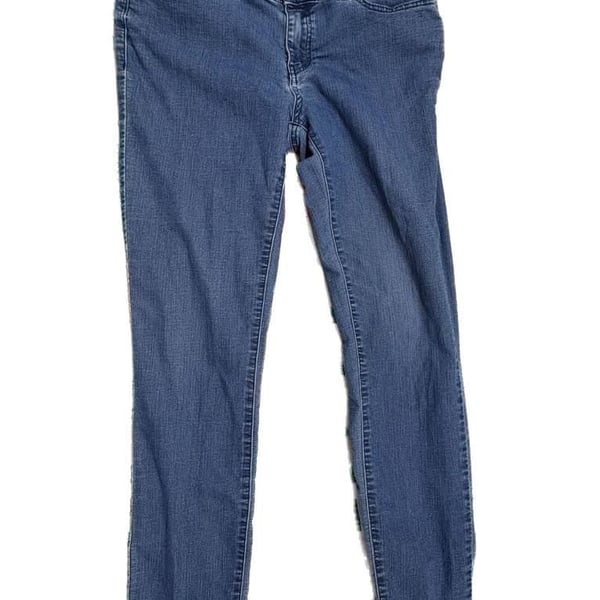 prAna Women's Kara Straight Leg Denim Jeans Blue Medium Wash Size 8/29 Regular