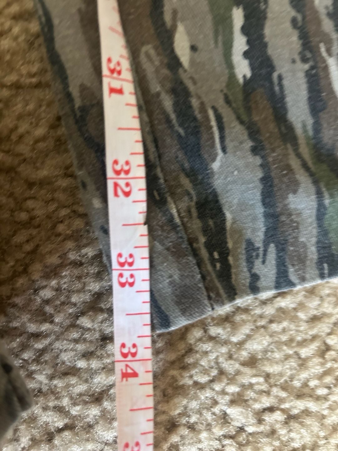 Vintage Bass Pro Shops Realtree Bark Camo Cargo Hunting Pants 11