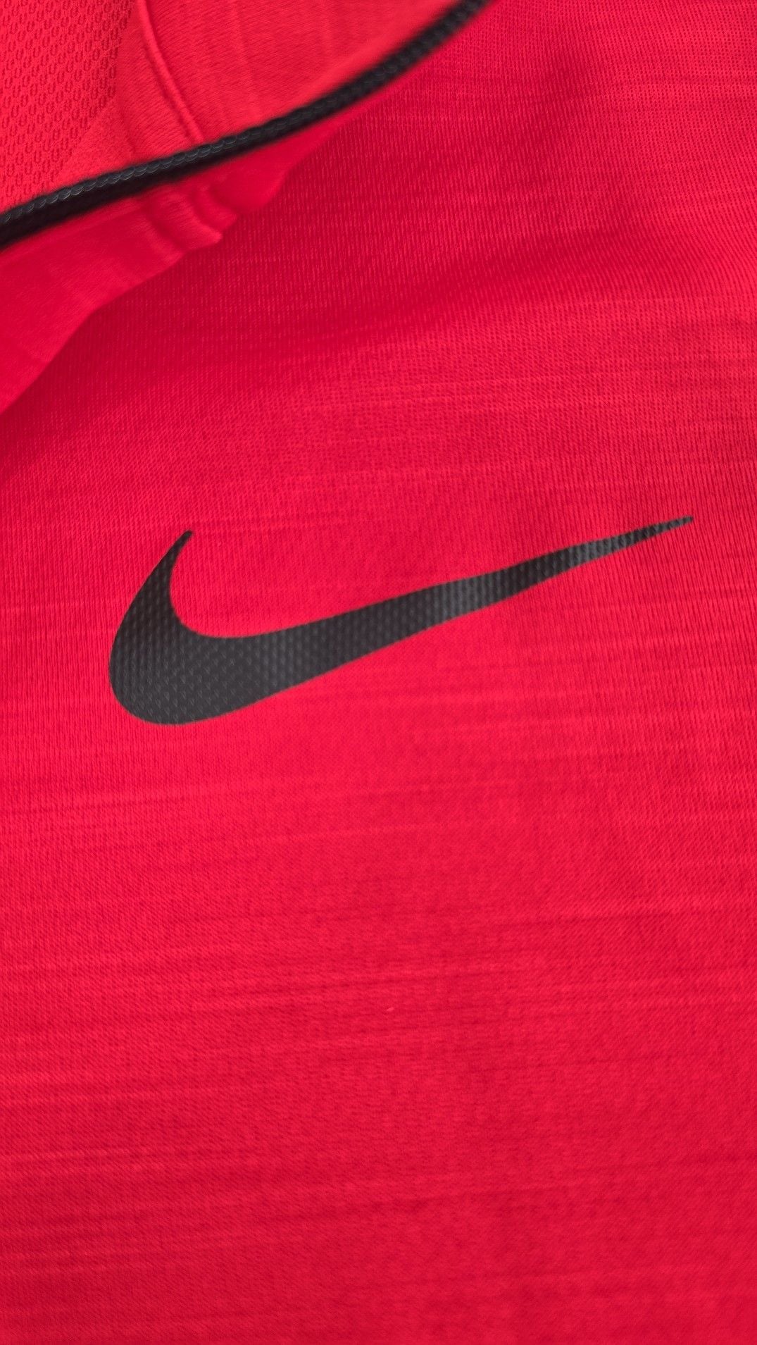 Nike Men's AR3716-657 Dry Fit Quarter-Zip Running Top Red 4