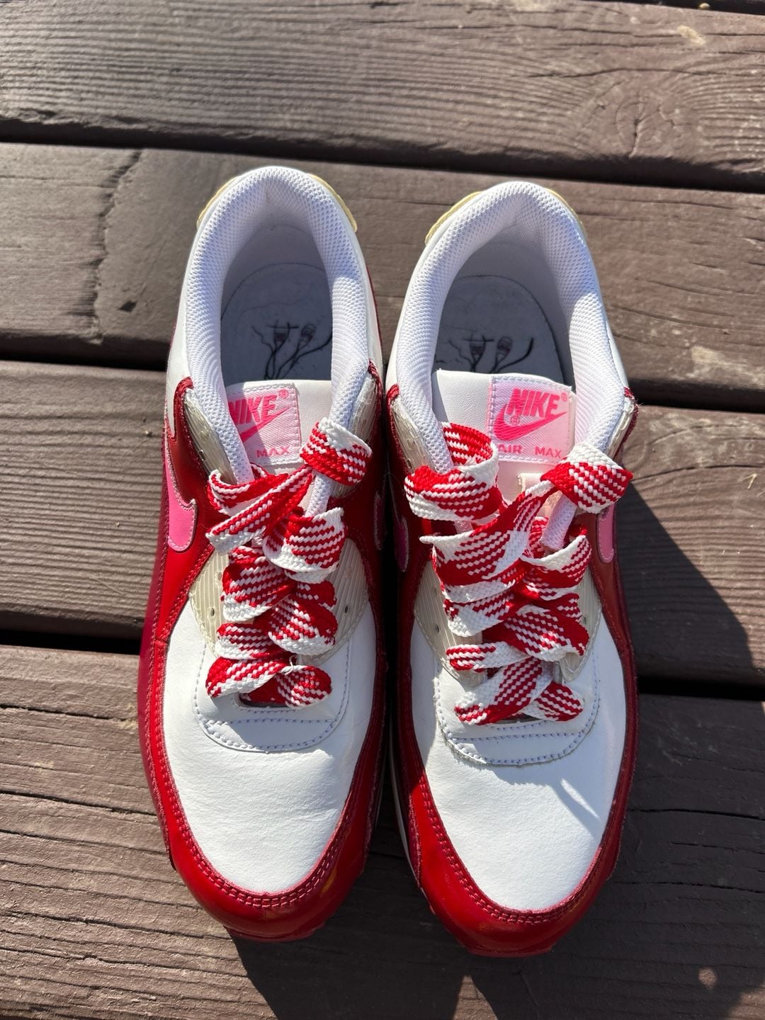 Nike Air Max 90 Valentine's Day 2007 (312052-167) White Red Pink 2